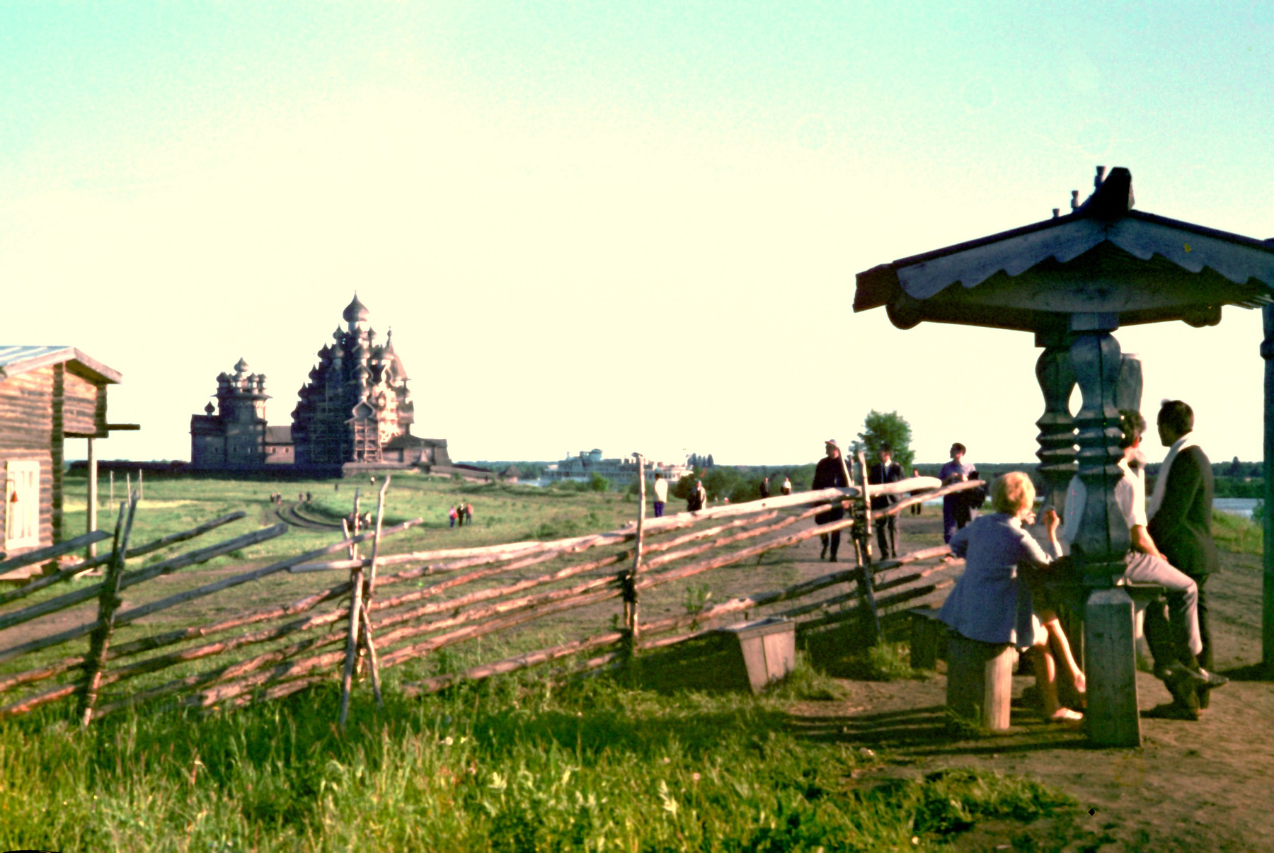 Кижи, слайд, 1969. Кижи
