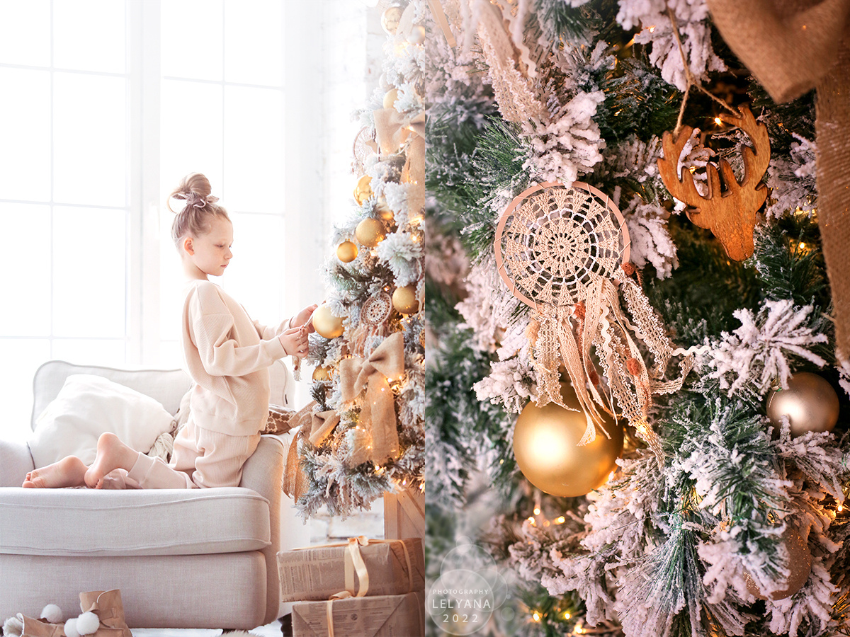 ~ Новогодняя Фотосессия Леляна Маркина Зимняя winter photoshoot russian lelyana markina photography christmas tree русская зима HNY2022 Агата Хананская agata hanansky