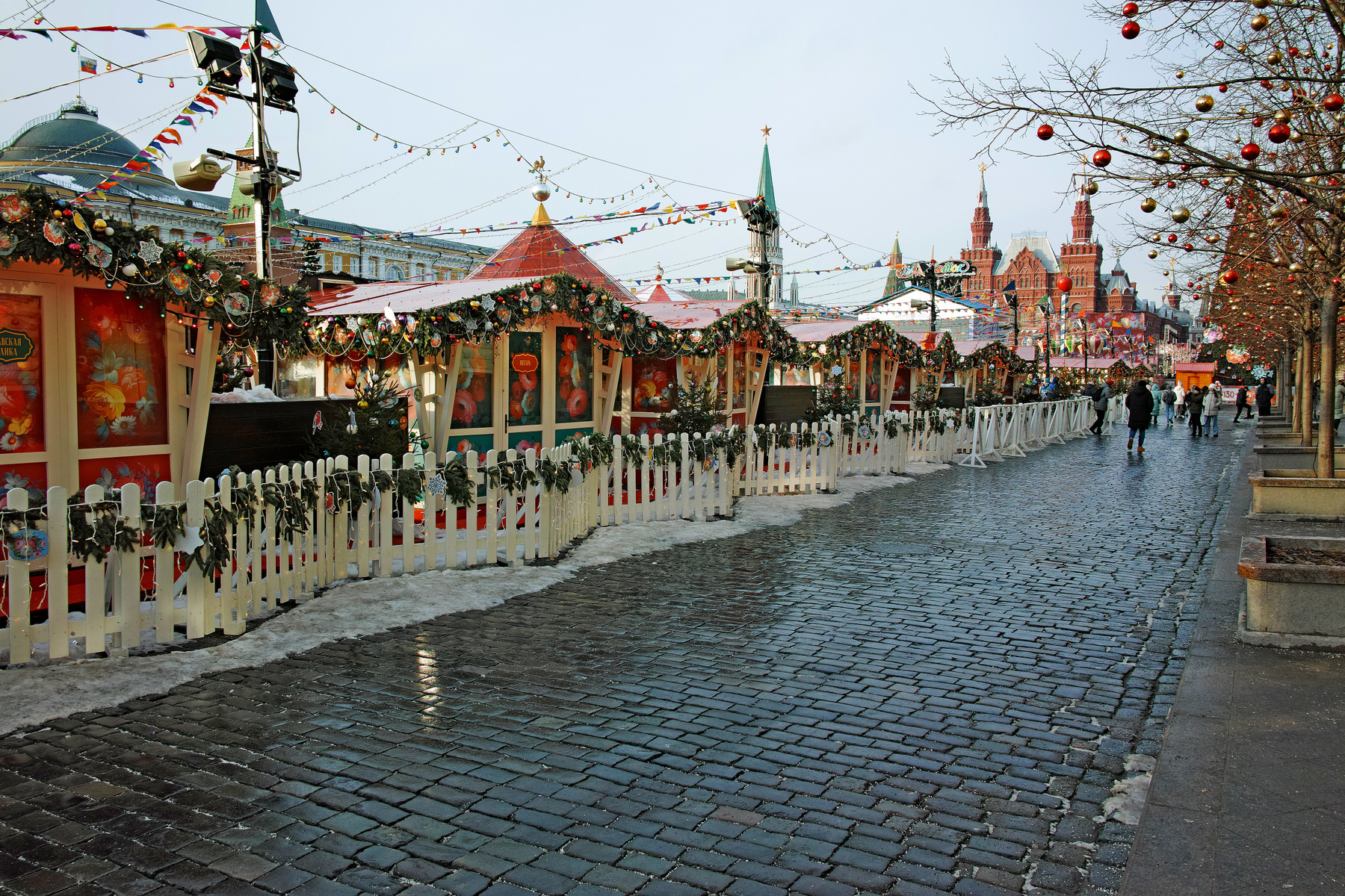 Ярмарка город Москва площадь Красная ГУМ-Ярмарка