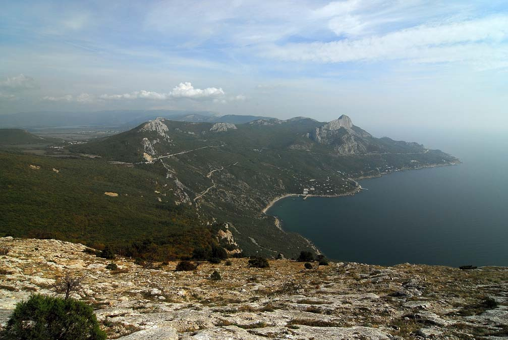 Крымские зарисовки (вид бухту Ласпинская) крым ласпи