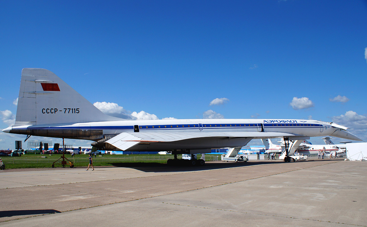 Легенда Самолет Ту-144 МАКС-2017