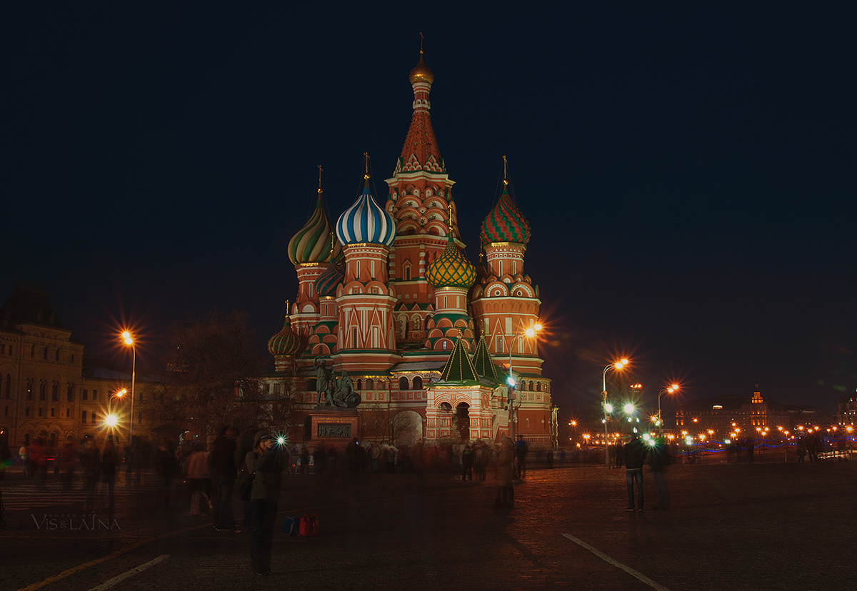 *** москва улица фонари красная площадь