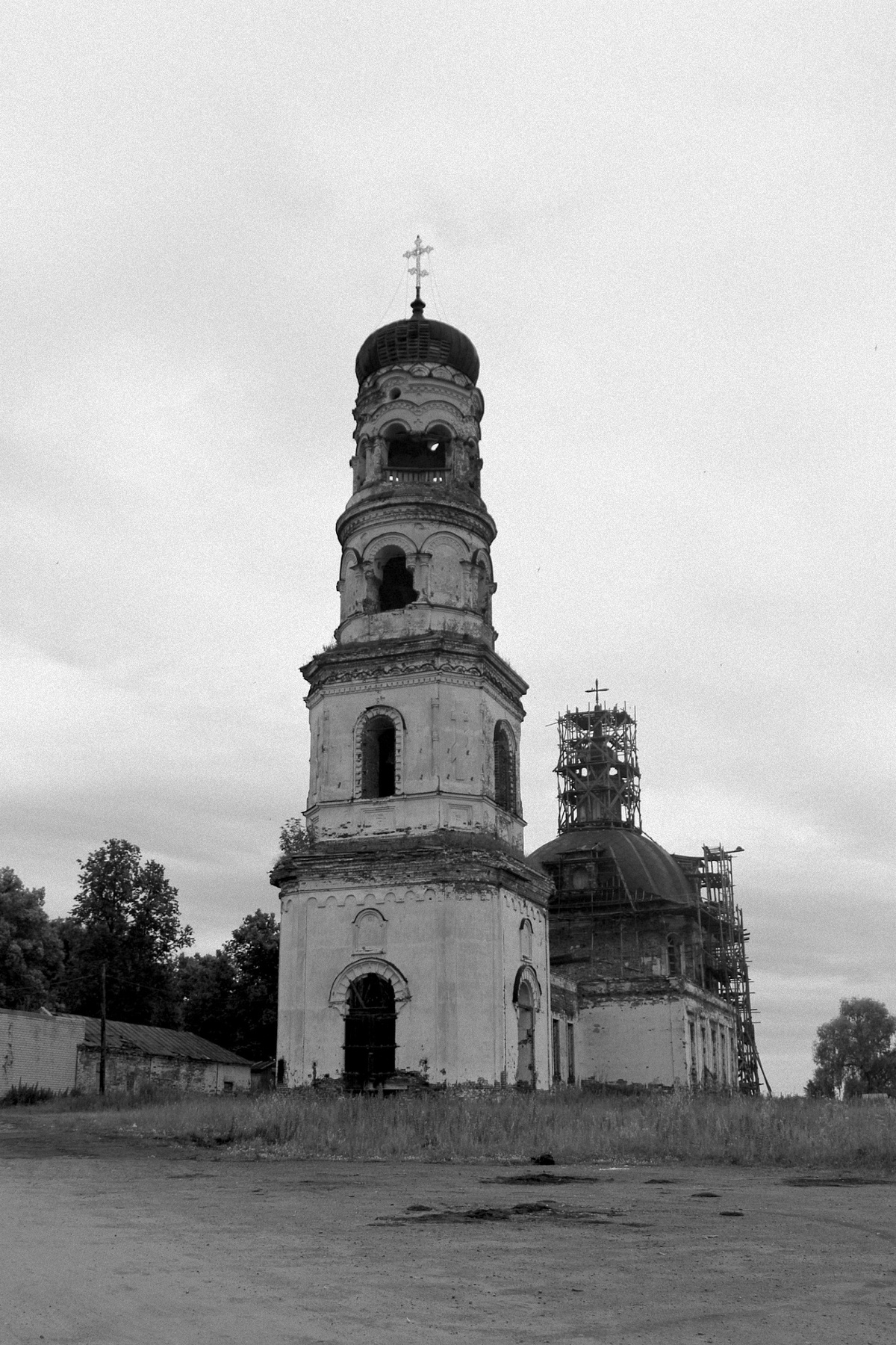 Молчит Набат Спасская церковь с.Илев Нижегородская область