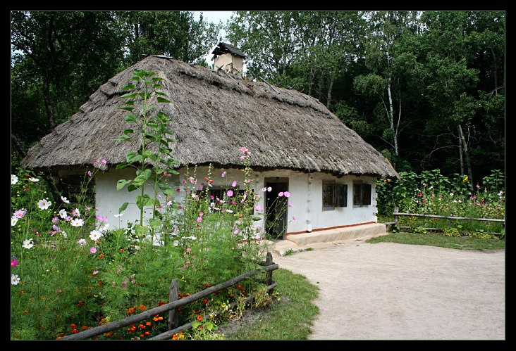 *** деревня село домик сад музей пирогово