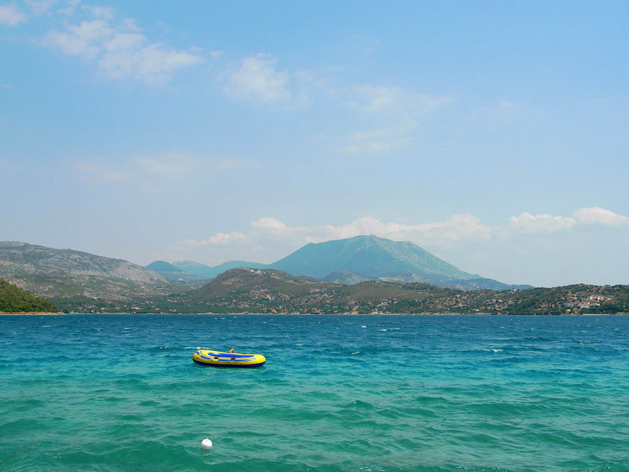 PERACHORA. HERAION LAKE. (#4340) Греция