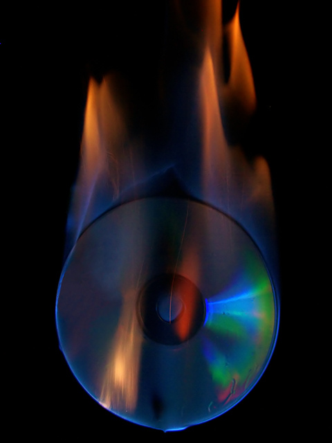 Burning ROM огонь CD