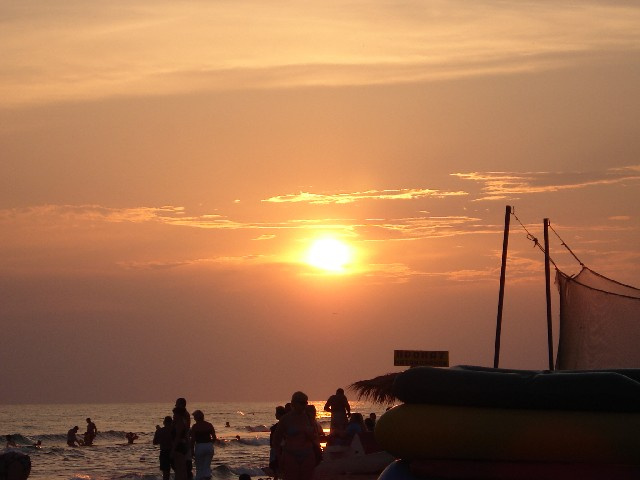 нежность море, закат, Витязево