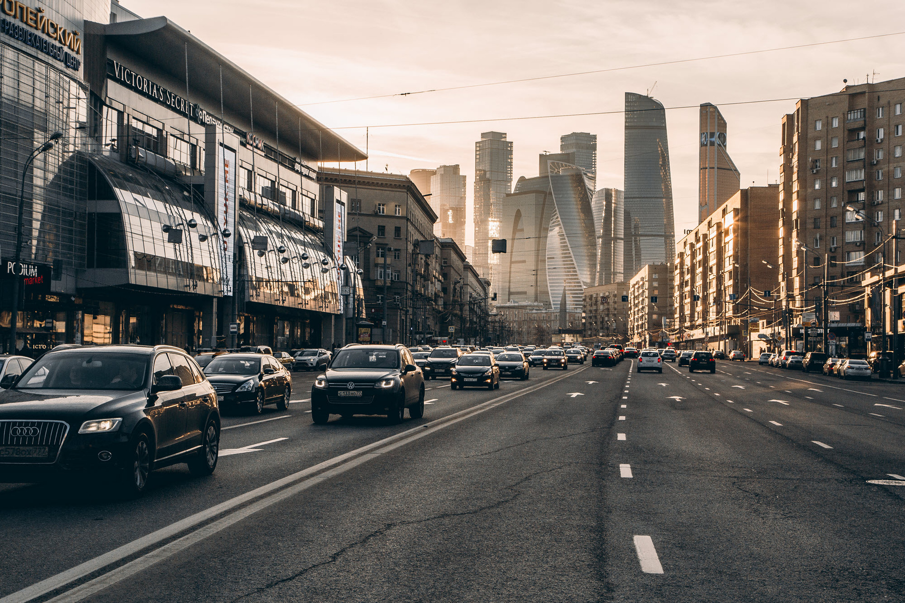 Летний вечер в Москве Москва
