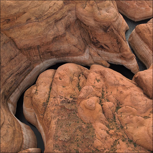 иероглифы земли Lake Powell, Glen Canyon, Utah, Arizona, US