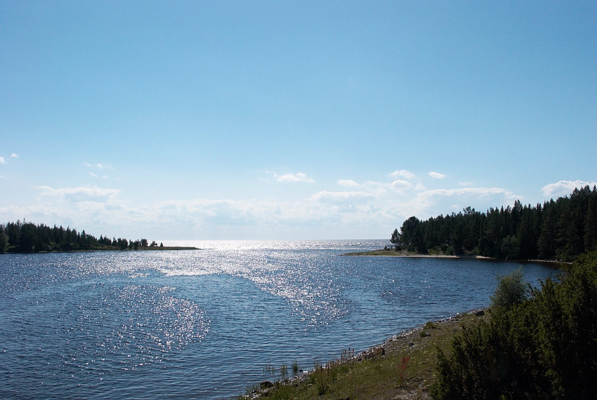 Выходим в море... Умба, Белое море, устье