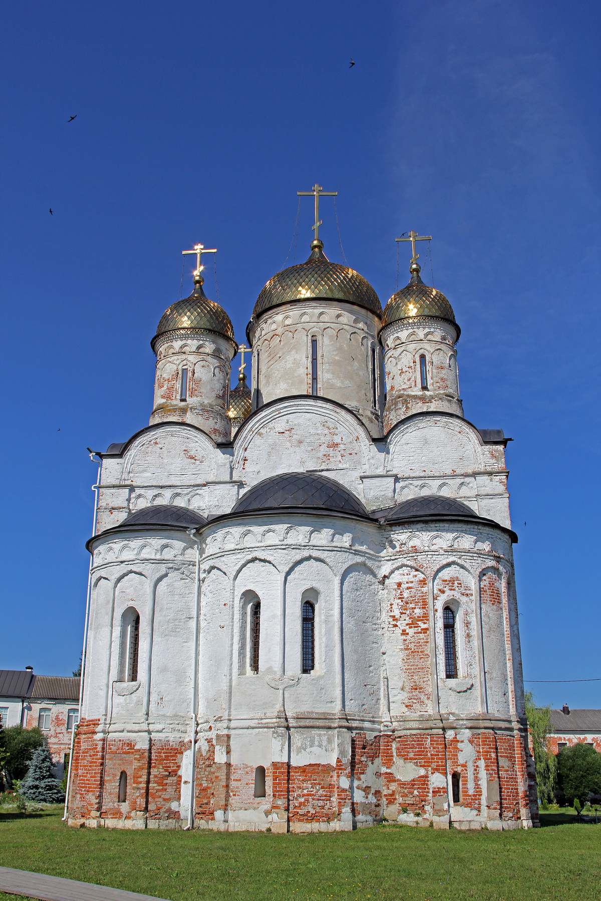 Можайский Лужецкий Рождества Богородицы Ферапонтов мужской монастырь. Собор Рождества Пресвятой Богородицы.   17.07.2024 Можайск Архитектура Собор
