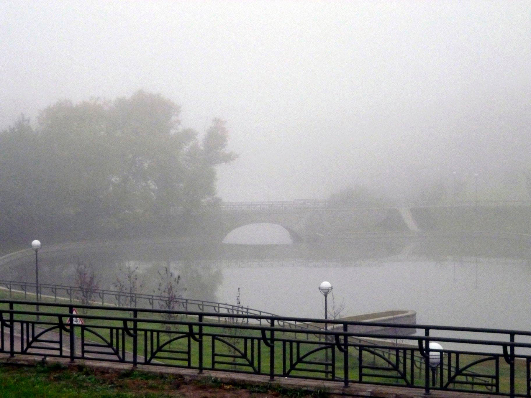 В утреннем тумане 