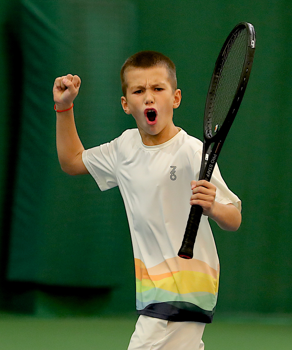Under 10... tennis russia racket moscow junior court championship big ball alextennis