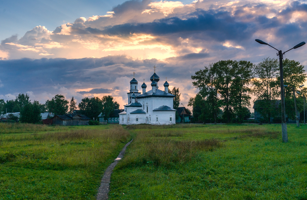Вечер в Каргополе Каргополь