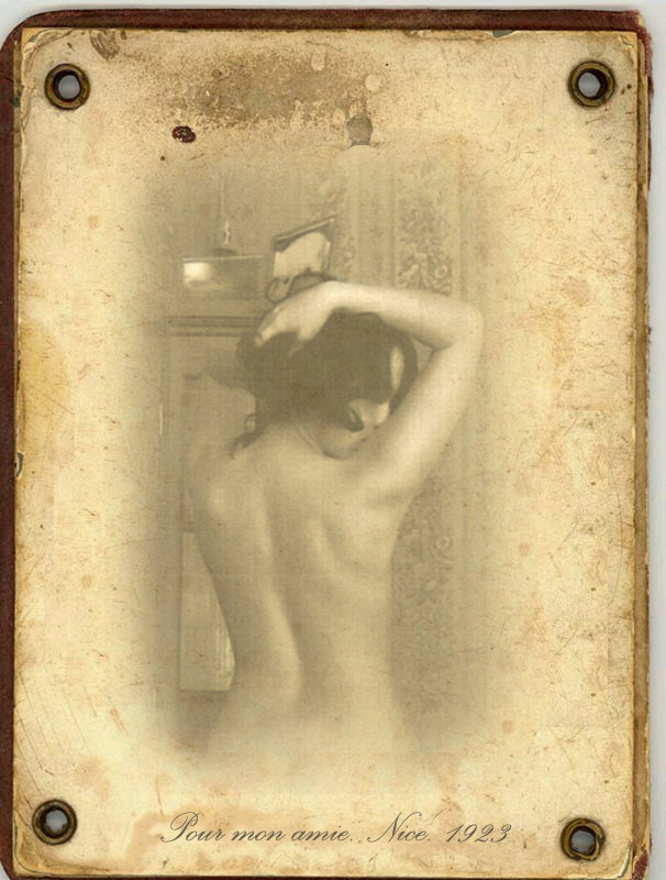 Pour mon amie. старение фотографии, фотошоп