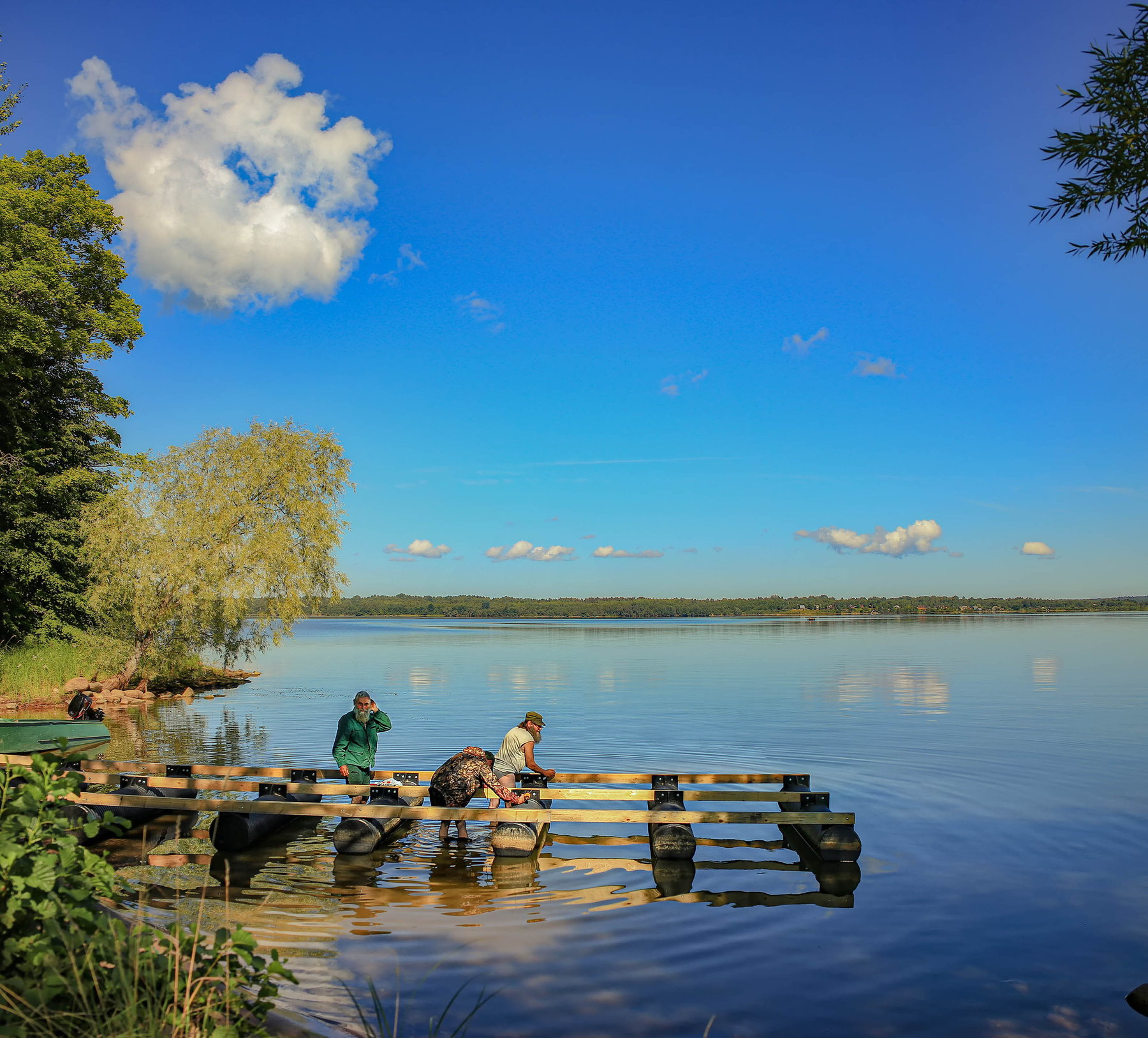 Cтроители ноева ковчега . Landscape