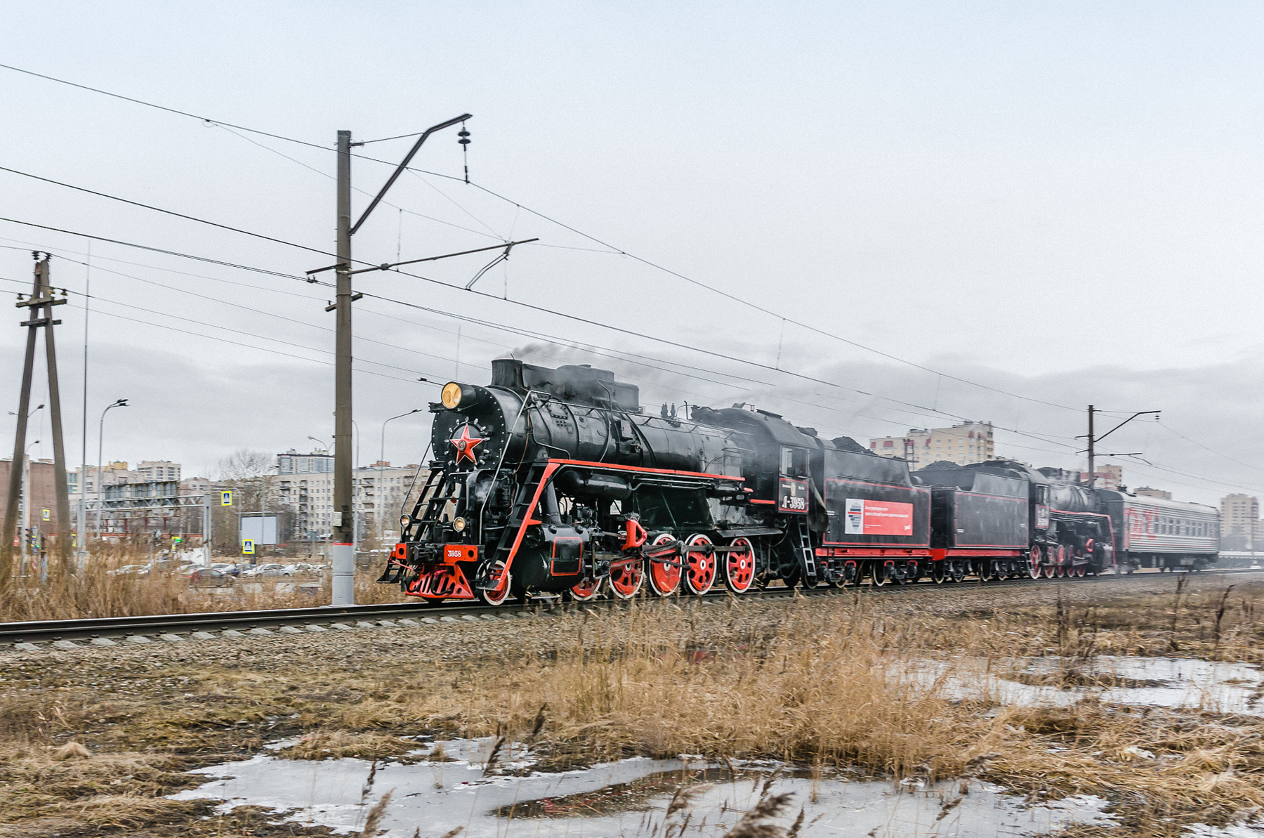 Паровозная прогулка Железная дорога паровоз