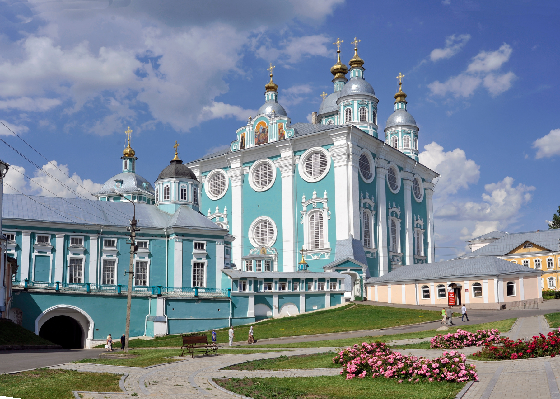 Смоленские прогулки... Успенский кафедральный собор... лето. Смоленск собор