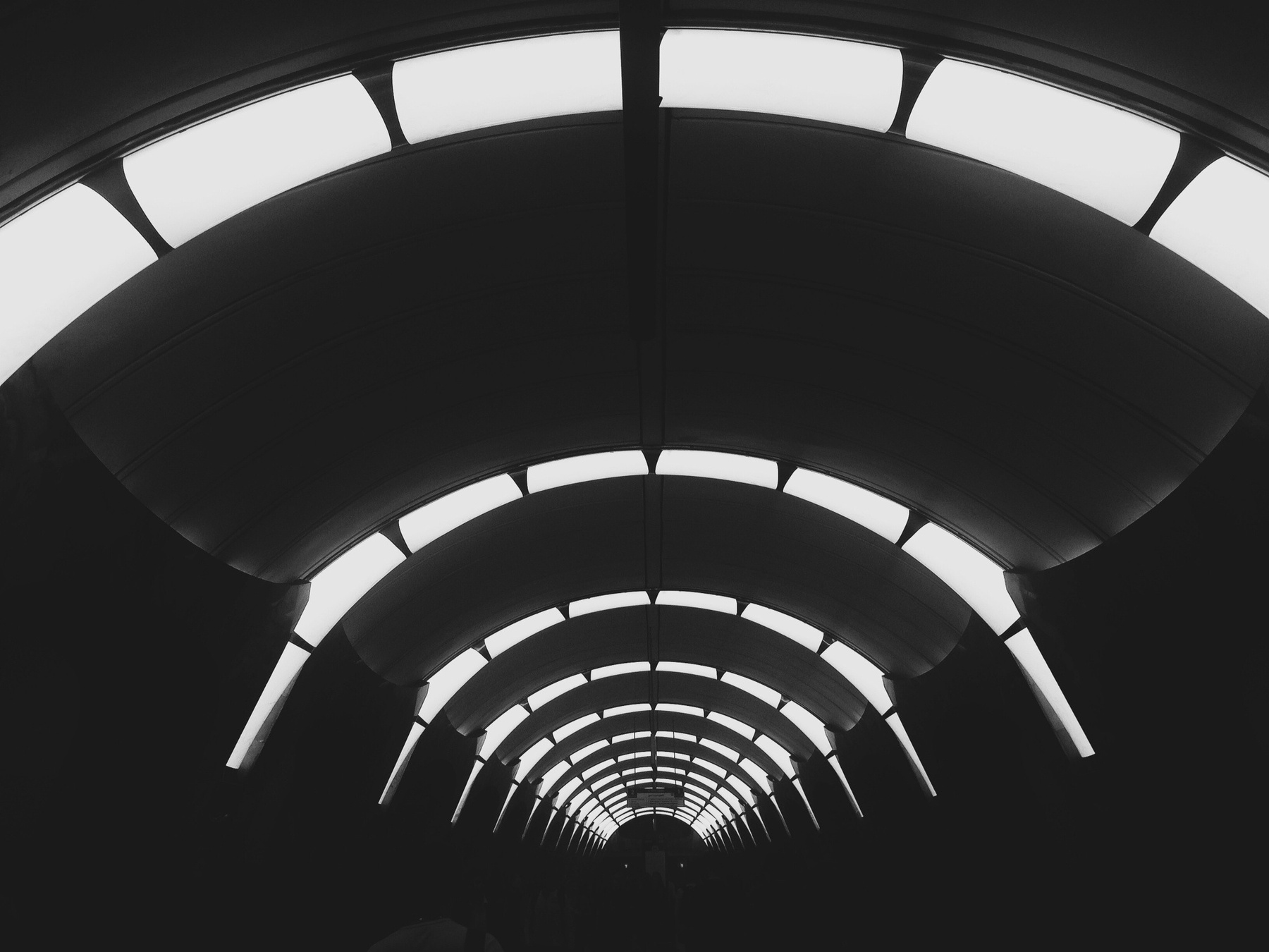 Moscow subway space 