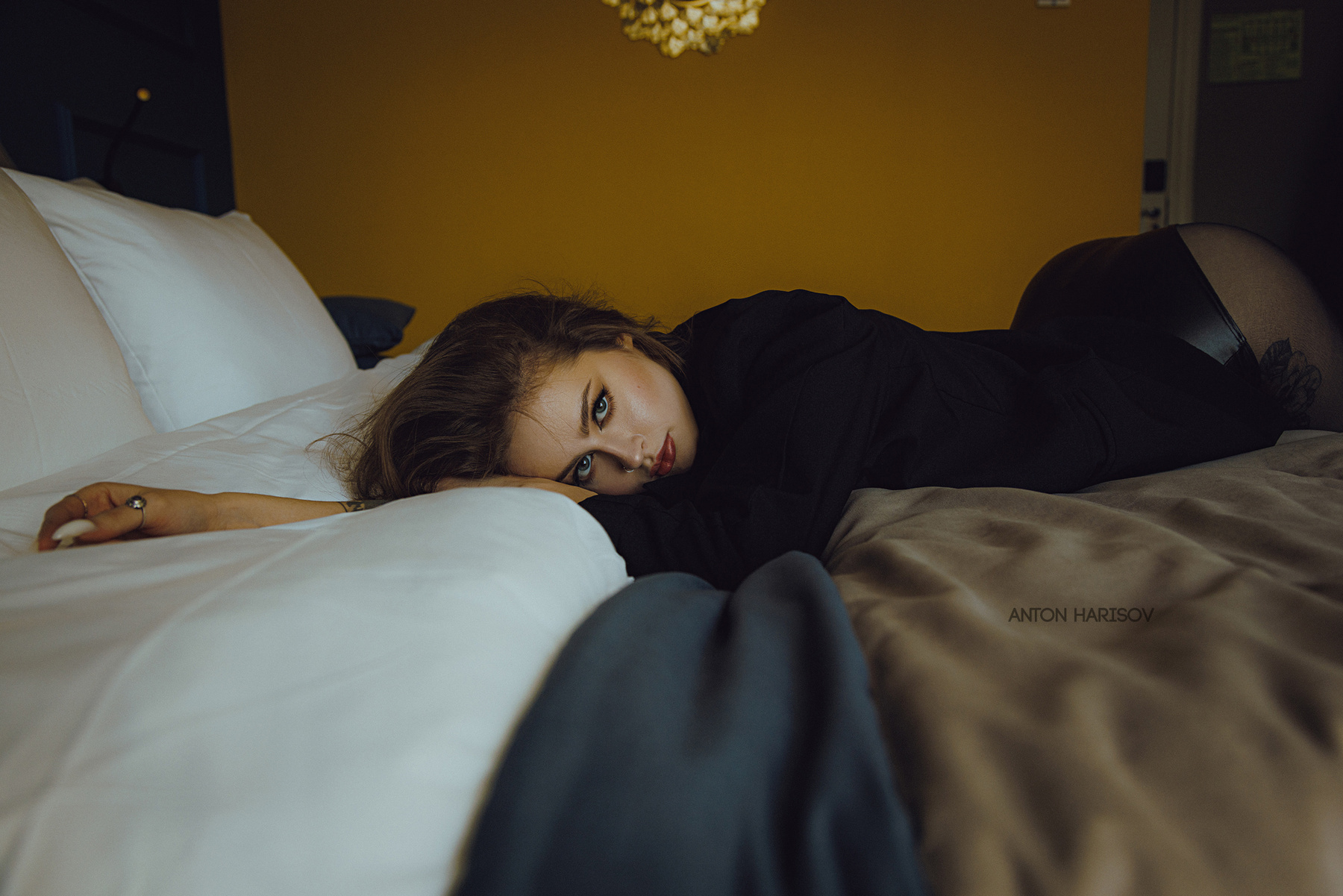 Art of Beauty portrait girl beauty eyes russian canon fashion woman art sexy femme movie mood cinematic inspiration daylight popular post-processing antonharisov fotoshi photography model sensual