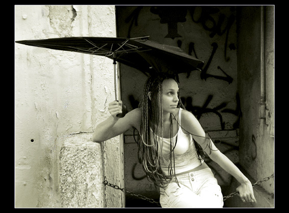 waiting for the rain 