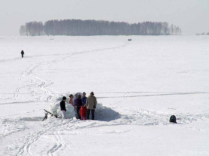 Прогулки по застывшему морю 