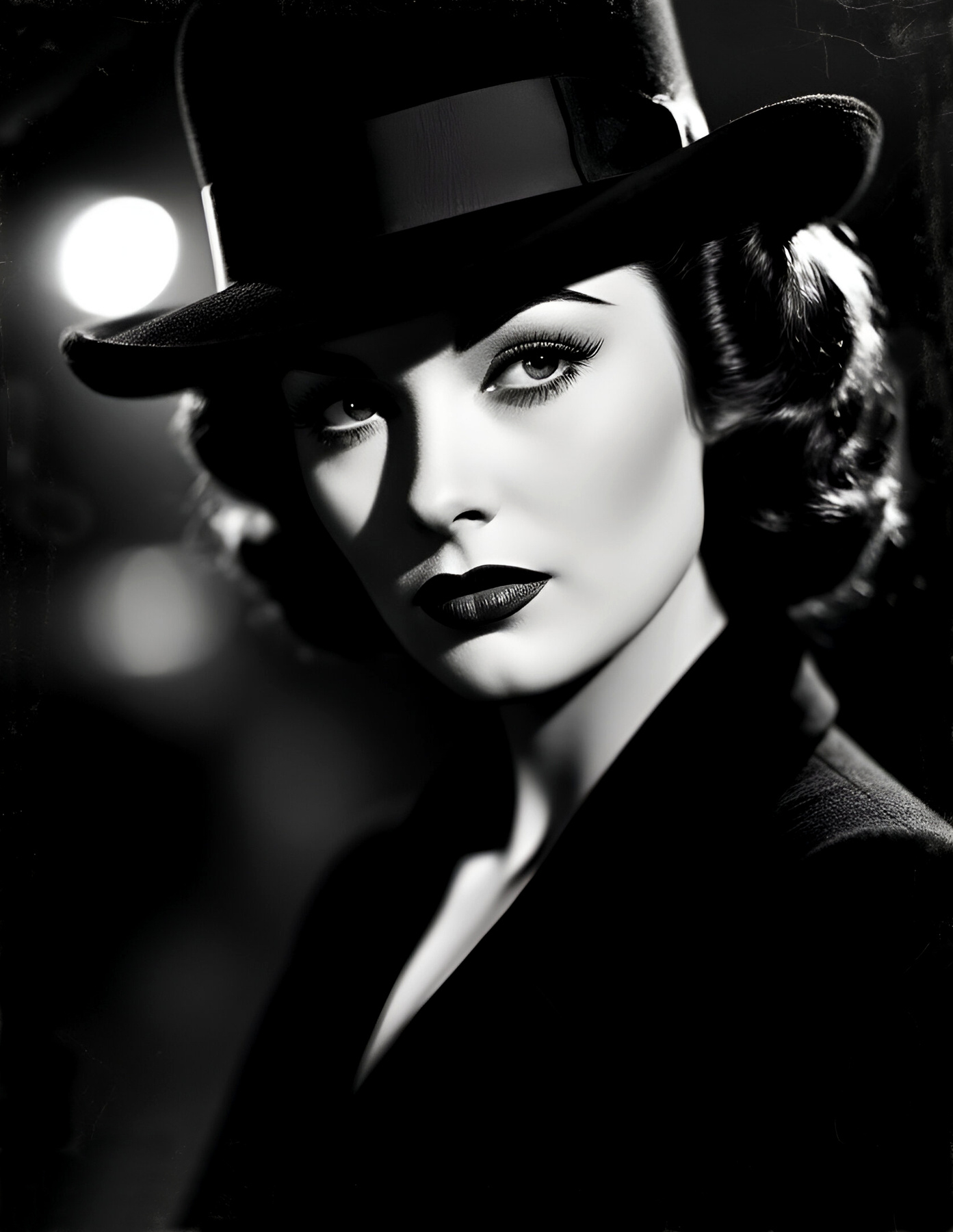 в стиле film noir 
