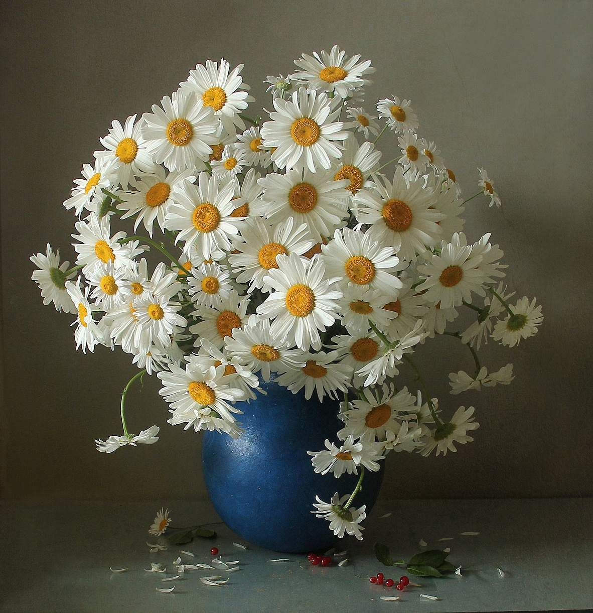 Ромашковое кружево натюрморт лето цветы букет цветов