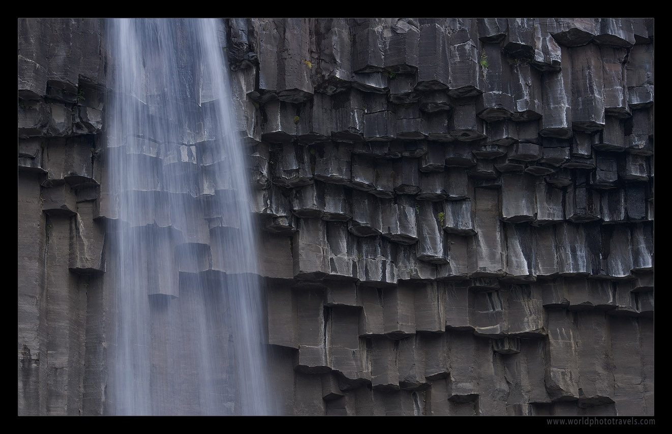 БАЗАЛЬТ III (Фактура) Svartifoss, Iceland