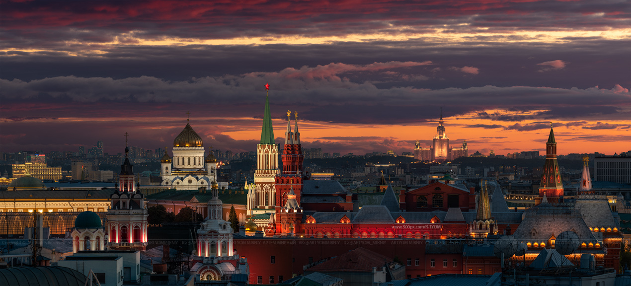 Архитектурные доминанты Москвы. Город Москва (Россия) москва кремль россия артем мирный artyom mirniy moscow kremlin russia достопримечательность