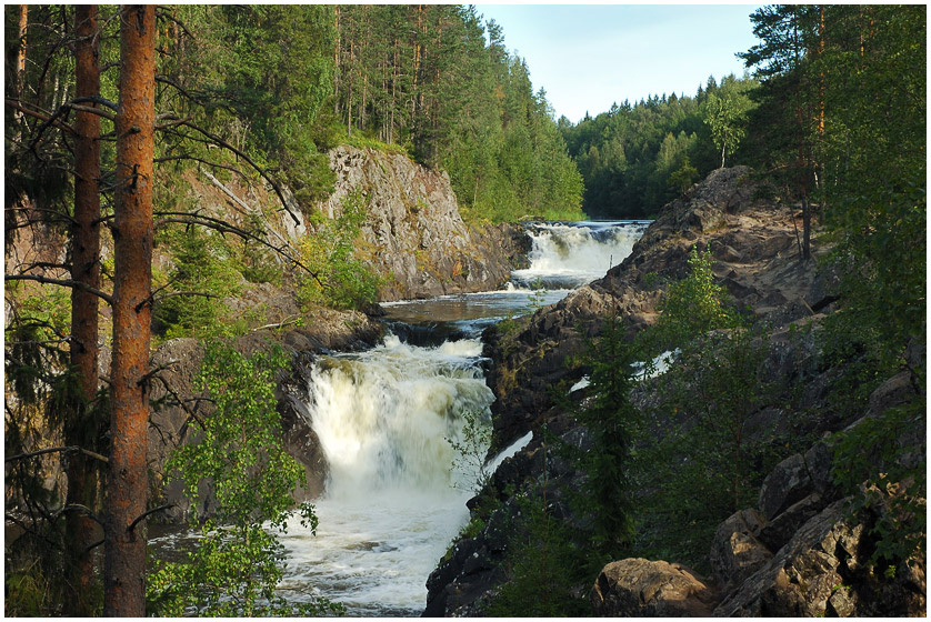 Река Суна, водопад Кивач Суна Кивач Карелия