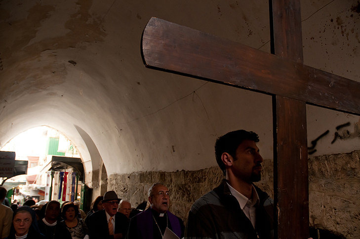 via dolorosa Easter