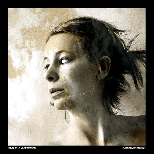 -head of a dead woman- head woman