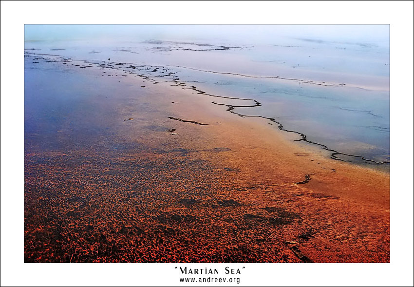 Марсианское Море Йеллоустоун источник Grand Prismatic Spring Yellowstone