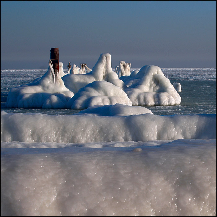 Замёрзшее море (часть 3) Чёрное море