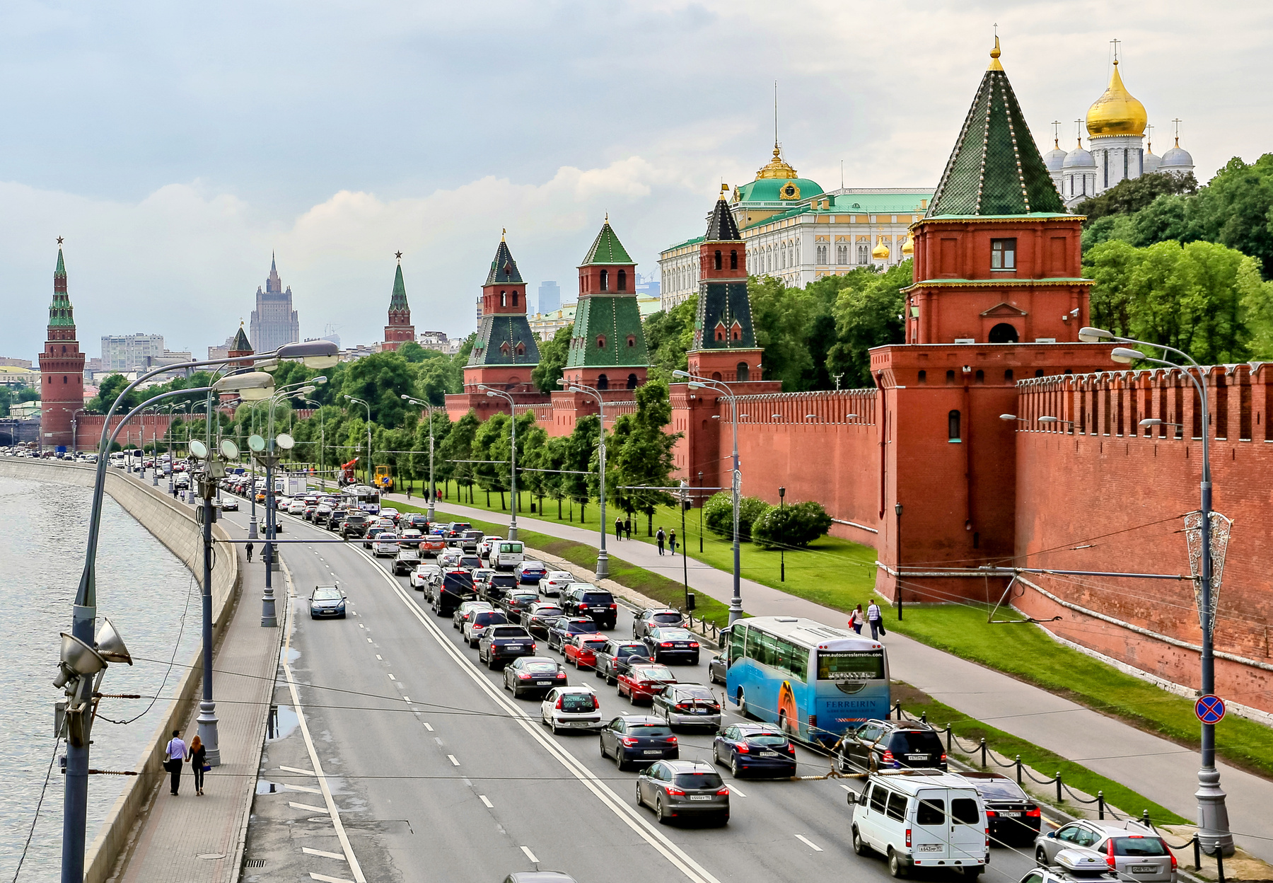 Прогулка по Москве. 