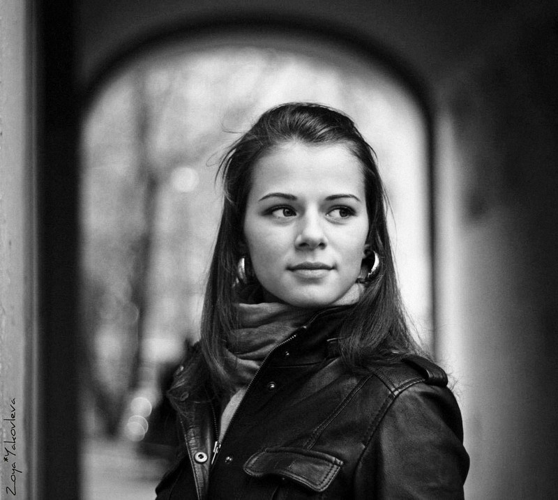 *Hello,Stranger* портрет,чб.