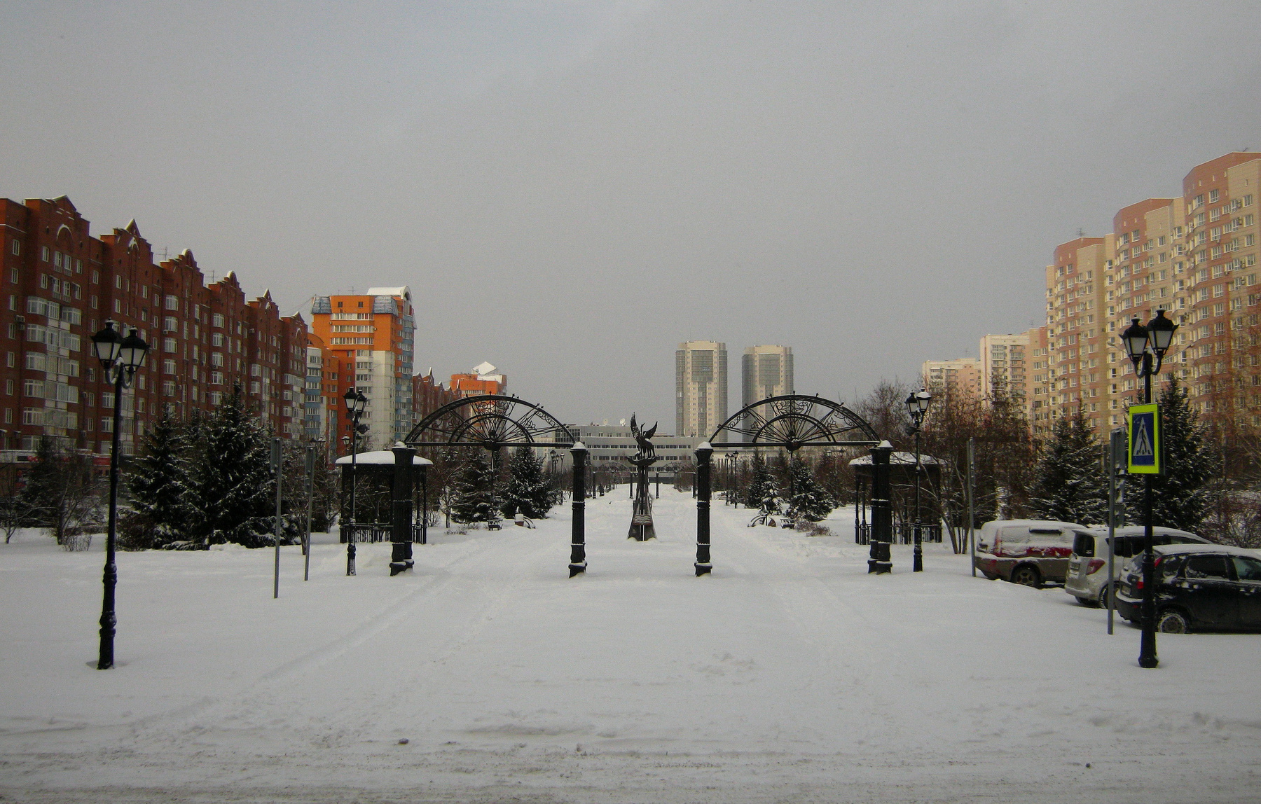 Сквер имени Ермакова. Путешествия архитектура природа арт пейзаж