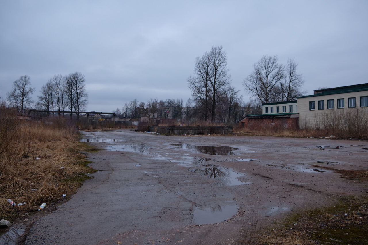 Весна в городе 6 витебск весна улица дома деревья небо облака
