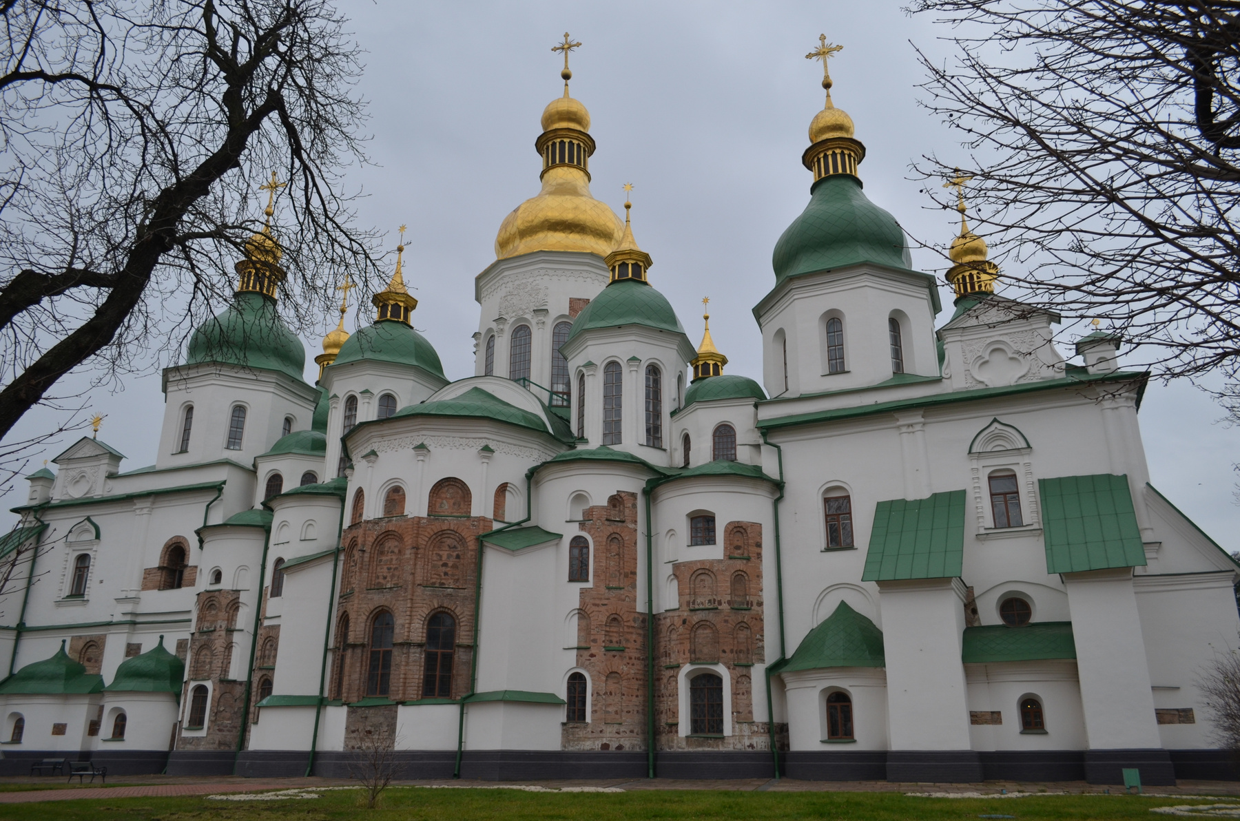 ***София Киевская город достопримечательность киев осень отпуск старина старый
