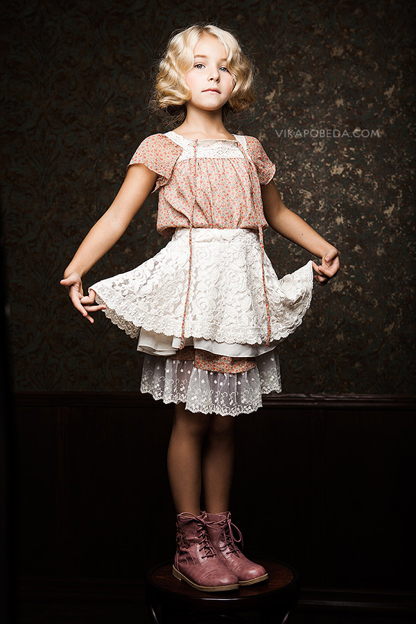 Sofiya Izabella  Model portfolio for Sofiya Izabella  by commercial children photographer Vika Pobeda (www.vikapobeda.com)  Hair & Make-up: Tatiana Kinyakina