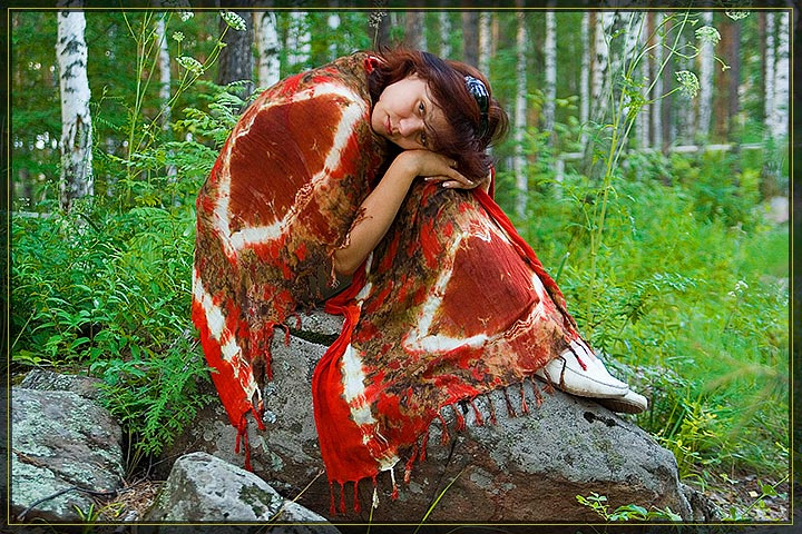 Алёнушка почти по Васнецову