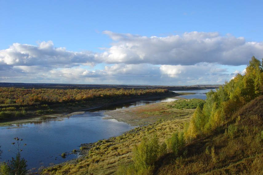 Междуречье река даль