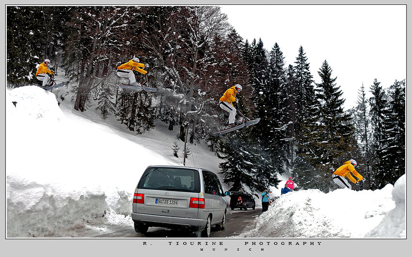 Jump over snowscout