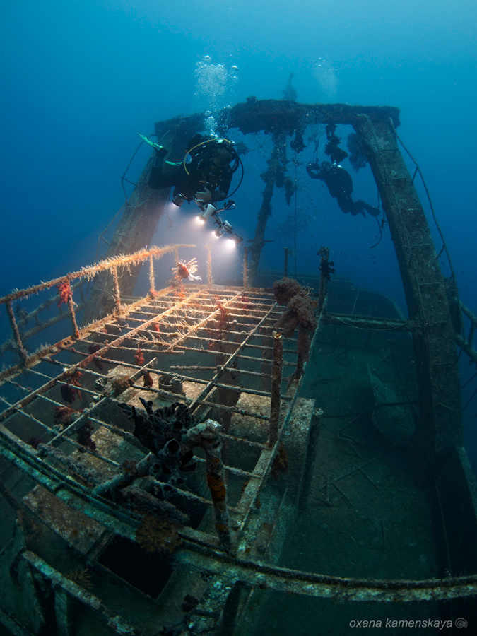 Рыбацкая шхуна Mohamed Hasabella #3 underwater wreck lionfish