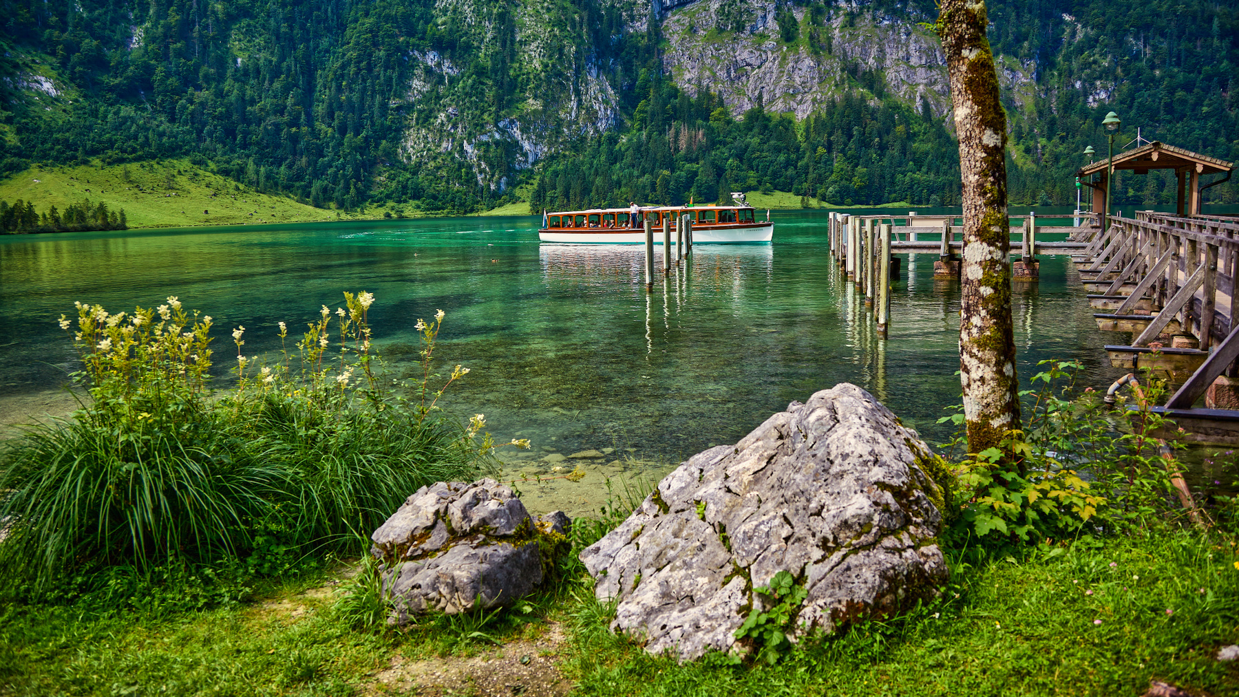 Königssee...  (репост) Германия Бавария Кёнигсзее Königssee