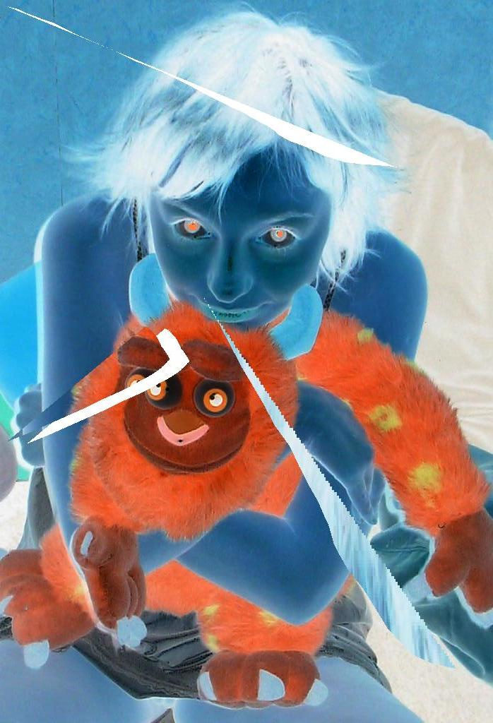 LSD небо, самолет, девушка