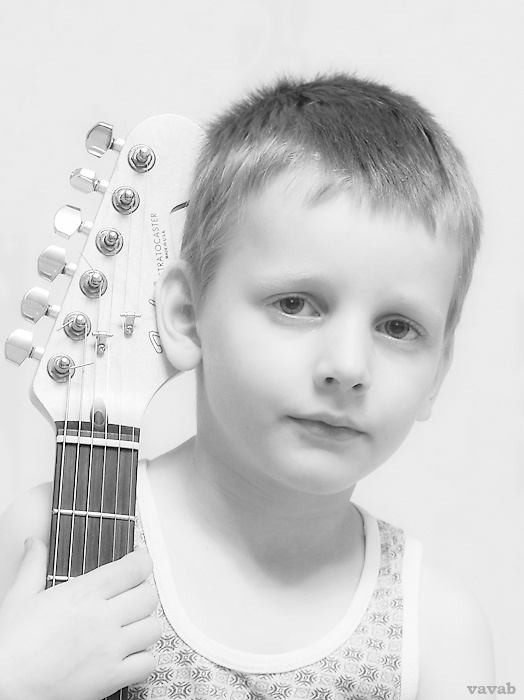too young to rock\'n\'roll гитара сын