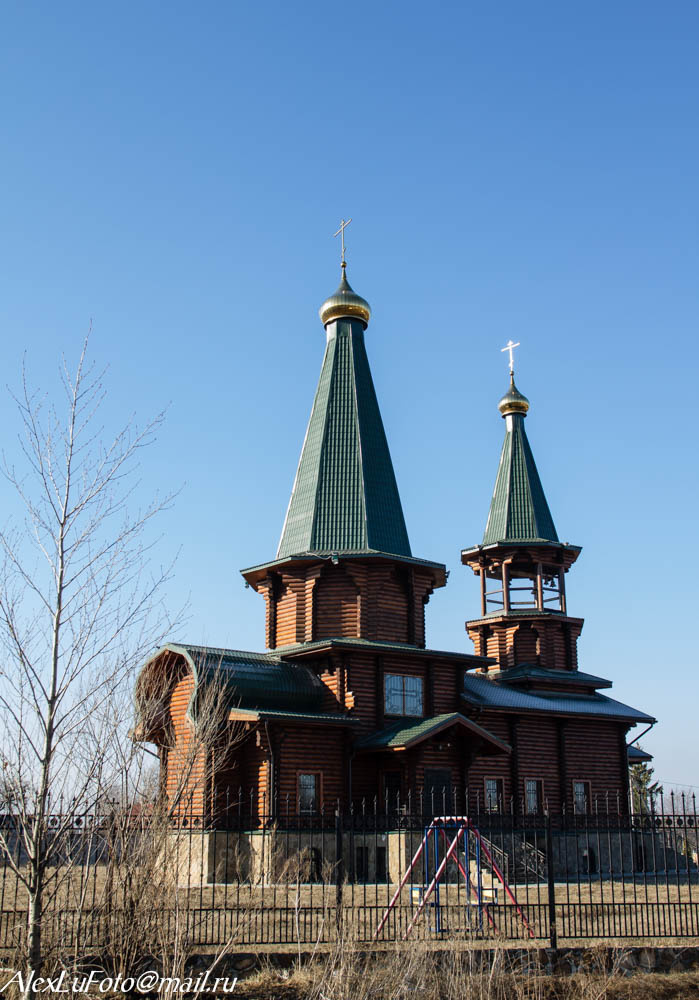 Деревенский храм, Курская область 