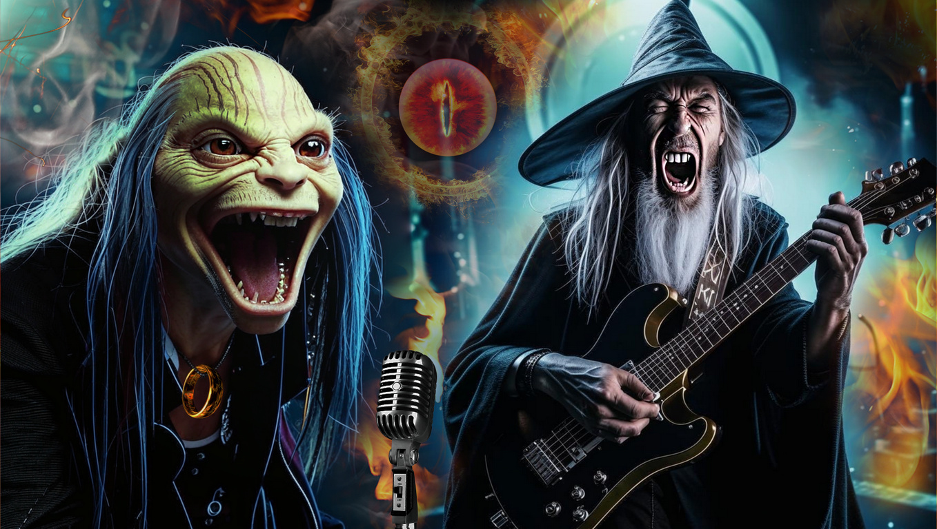 Ash nazg durbatulûk, ash nazg gimbatul, ash nazg thrakatulûk, agh burzum-ishi krimpatul(песнь о кольце всевластья) Гэндальф сказка юмор концерт песня рок опера Толкиен кольцо всевластья фэнтези